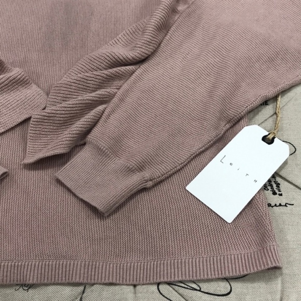 Leith Ruffle Sleeve Sweater - Picture 6 of 7